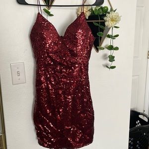 Sparkly sequence dress